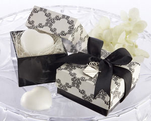 "Sweet Heart" Heart-Shaped Scented Soap with Kate Aspen Signature Charm