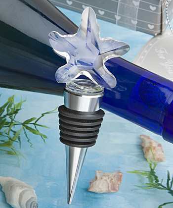 Choice Crystal Collection starfish wine bottle stoppers