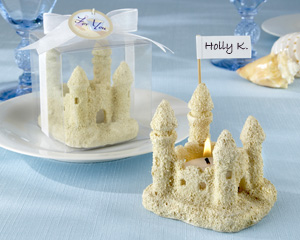 Castles in the Sand Sand Castle Tea Light (Set of Four)