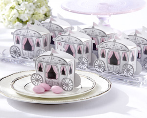 "Enchanted Carriage" Favor Boxes (Set of 24)