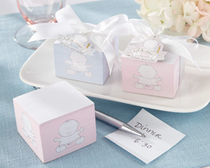 "Li'l Scribbles" Note Pad (Blue or Pink)