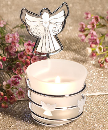 Guardian Angel Photo Place Card Holder Candles