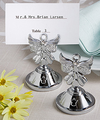 Shining angel placecard holder