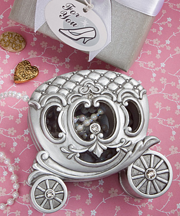 Fairy-tale pumpkin coach trinket boxes