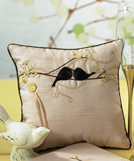 Love Bird Ring Pillow