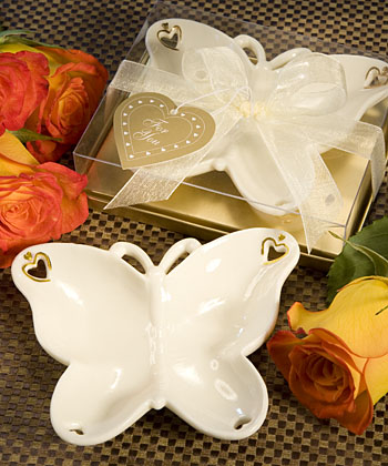 Butterfly Candy Dish from the Porcelain Remembrances Collection