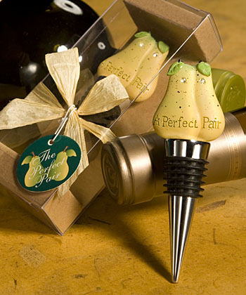 A Perfect Pair bottle stopper