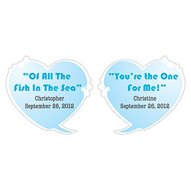 Kissing Fish Mini Candles ( Set of 6 )