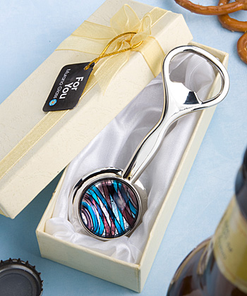 Murano Glass Collection bottle opener favors