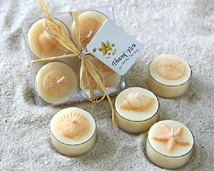 Seaside Tea Light Candle Set