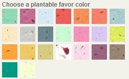 Plantable Butterfly Favor