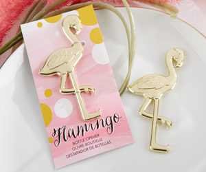 "FANCY AND FEATHERED" FLAMINGO BOTTLE OPENER"FANCY AND FEATHERED" FLAMINGO BOTTLE OPENER