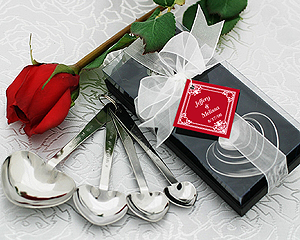 Love Beyond Measure Heart-Shaped Measuring Spoons with FREE Personalized Tags