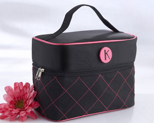 "The Cosmopolitan" Monogrammed Cosmetic Travel Bag