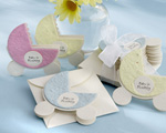 "Baby is Blooming!" Plantable Wildflower Favors (Set of 12)
