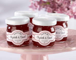 "Spread the Love" Personalized Strawberry Jam (Set of 12)