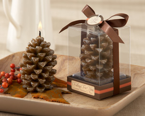 Falling for You Scented Pine Cone Candle (Set of 4)
