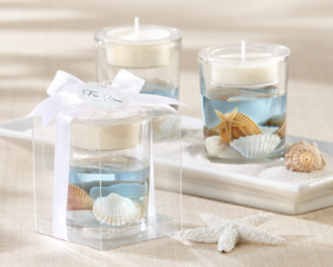 Seashell Gel Tealight Holder