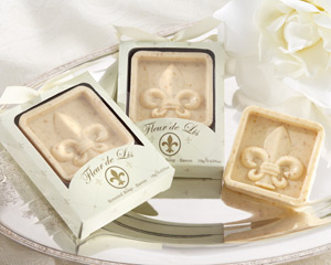 Fleur-de-Lis Scented Soap