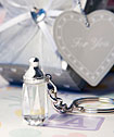 Choice Crystal Collection baby bottle design key chain favors