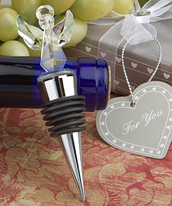 Choice Crystal Collection angel wine bottle stoppers