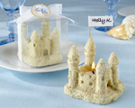 Castles in the Sand Sand Castle Tea Light (Set of Four)