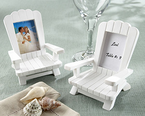 4 Beach Memories Miniature Adirondack Chair Place Cards