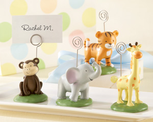 Born To Be Wild Animal Place Card/Photo Holders (Set of Four Assorted)