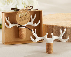 "Rustic Charm" Antler Bottle Stopper