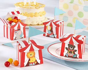 Big Top Circus Favor Box (Set of 24 Assorted)