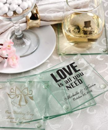 Personalized Glass Coasters