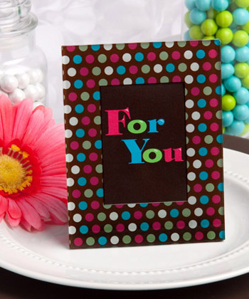 Delightful Polka Dot Frame