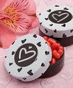 Adorable heart themed mint tin