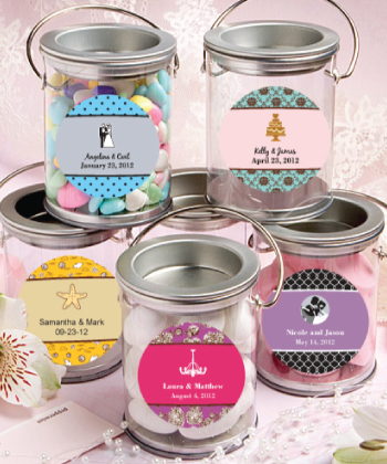 Design Your Own Collection mini paint cans favors