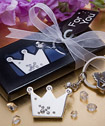 Crown design metal key chains