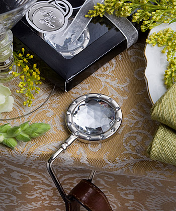 Pretty-as-can-be purse hook favor