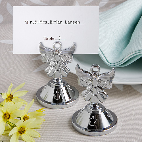 Shining angel placecard holder