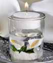 Calla Lily Candle Favor