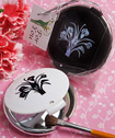 Classy Compacts Collection calla lily design compact favors