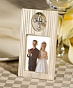 silver/blue/pink cross design photo frames