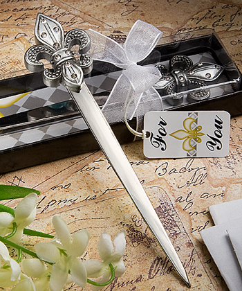 Exquisite Fleur Di Lis Letter Openers