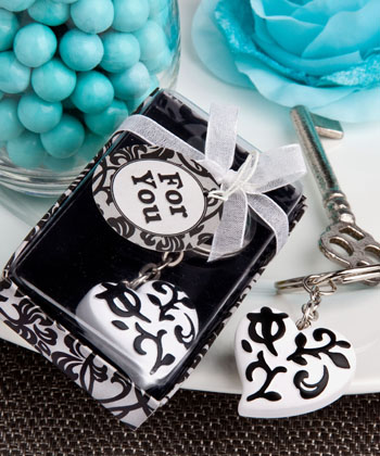 Heart design keychain