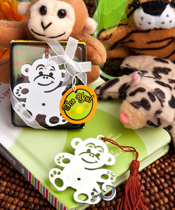 Jungle Critters Collection Monkey Book Marks