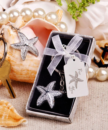 Brilliant Starfish Key Chain