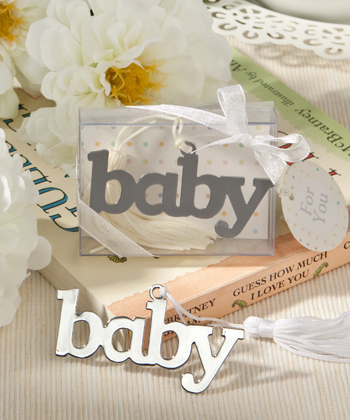 Adorable Baby Design Bookmark Favor