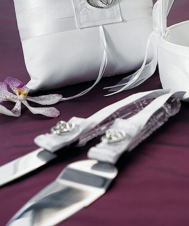 Classic Double Heart Cake Serving Set