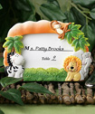 Jungle Critters Collection picture frames