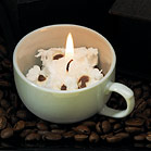 Sweet Couple-ccino Mocha Scented Cappuccino Candle in Hand-made Gift Box