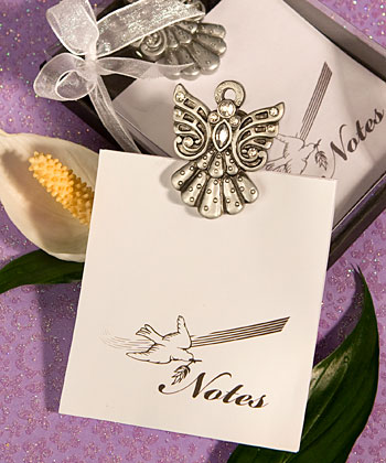 Angel Design Memo Pad Favors
