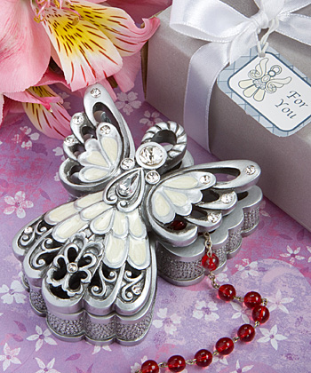 Angel design trinket box